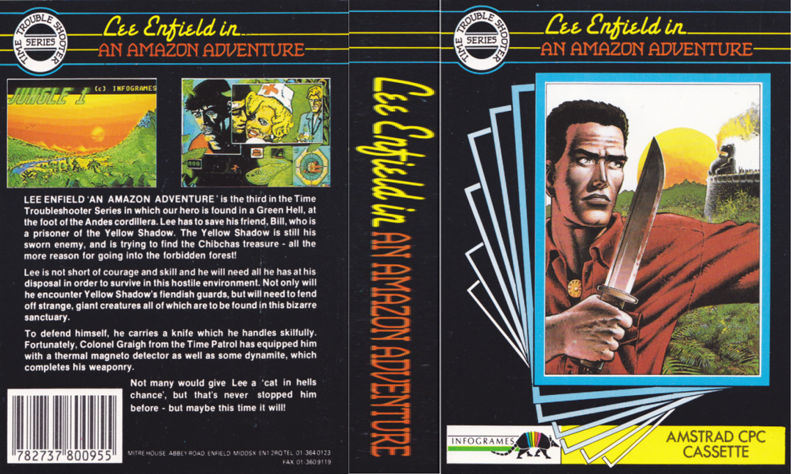 Bob Morane - Jungle — box-texture (EU)