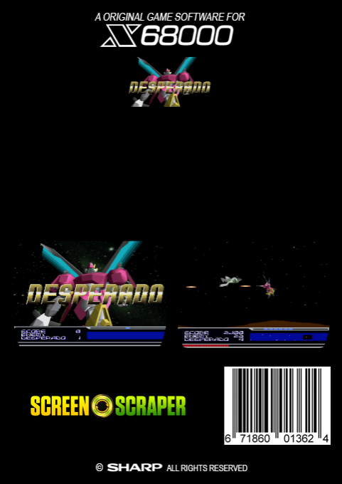 DesperadO - X — box-2D-back (SS)