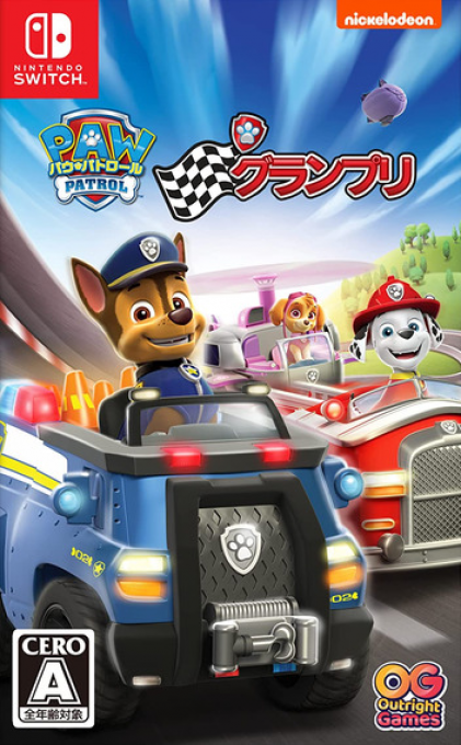 Paw Patrol Grand Prix — box-2D (JP)