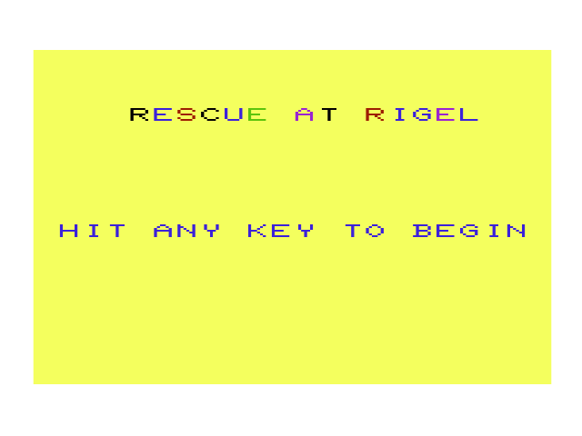 Rescue at Rigel — sstitle (WOR)