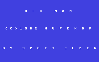 3-D Man — sstitle (WOR)