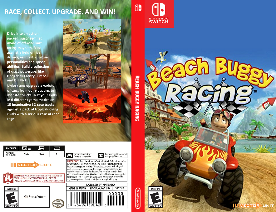 Beach Buggy Racing — box-texture (US)