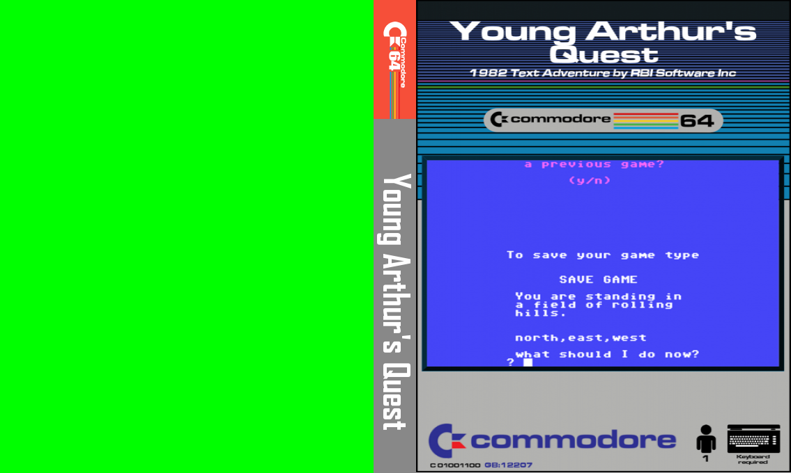 Young Arthur's Quest — box-texture (CUS)