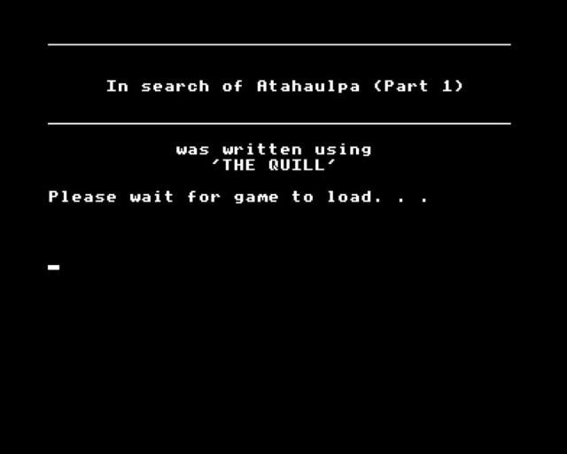 In Search Of Atahaulpa — ss (WOR)