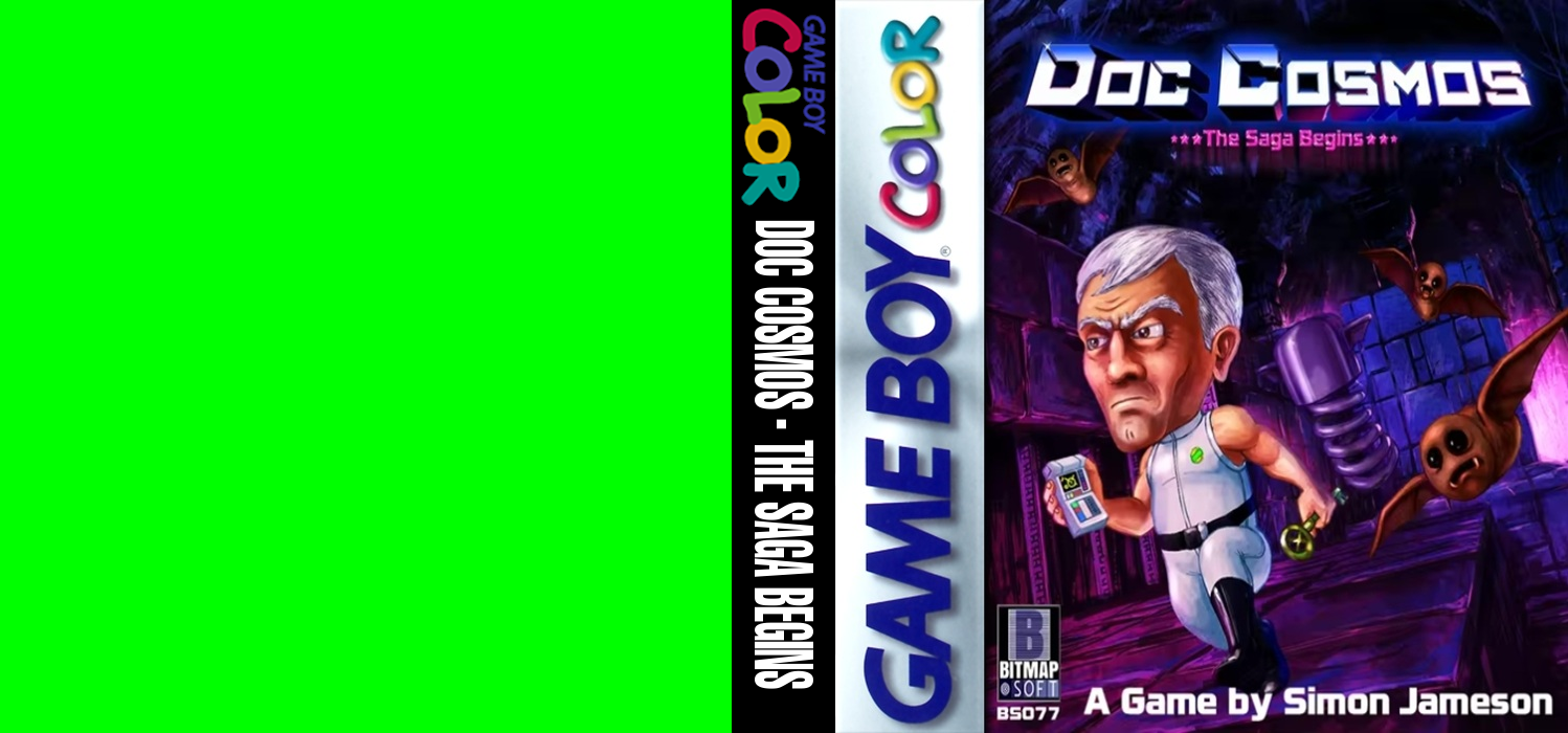 Doc Cosmos - The Saga Begins — box-texture (WOR)