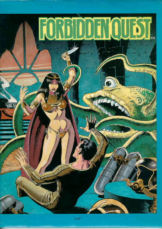 Forbidden Quest box art