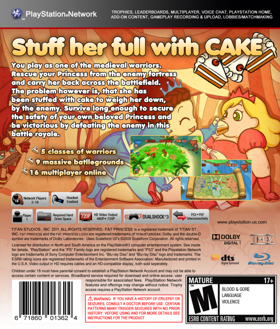 Fat Princess — box-2D-back (US)