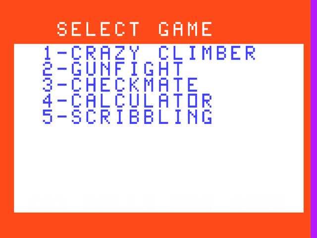 Crazy Climber — sstitle (WOR)