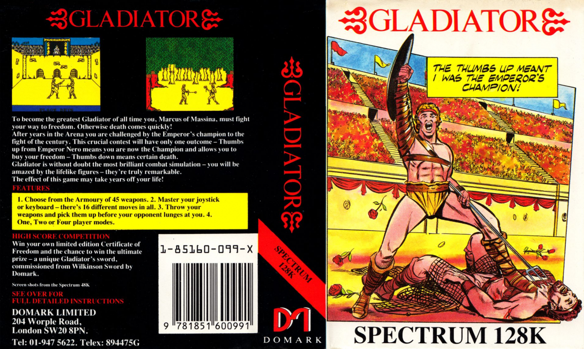 Gladiator — box-texture (EU)