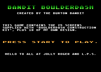 Bandit Boulderdash 01 — sstitle (WOR)