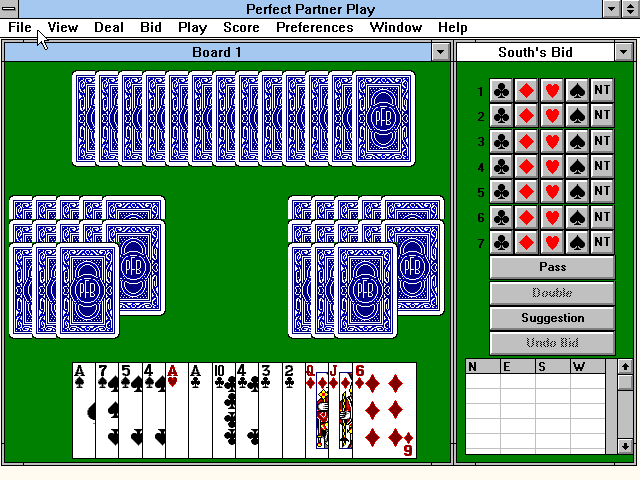 Perfect Partner Bridge — ss (WOR)