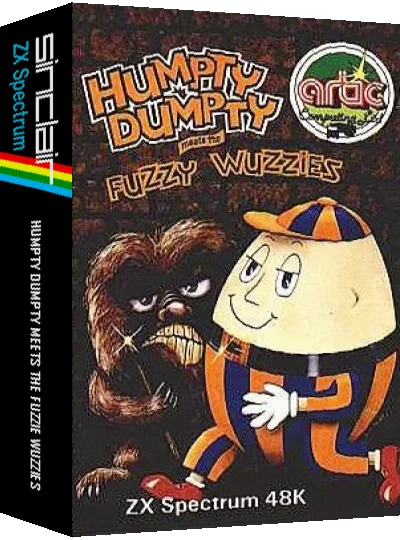 Humpty Dumpty Meets the Fuzzie Wuzzies — box-3D (WOR)