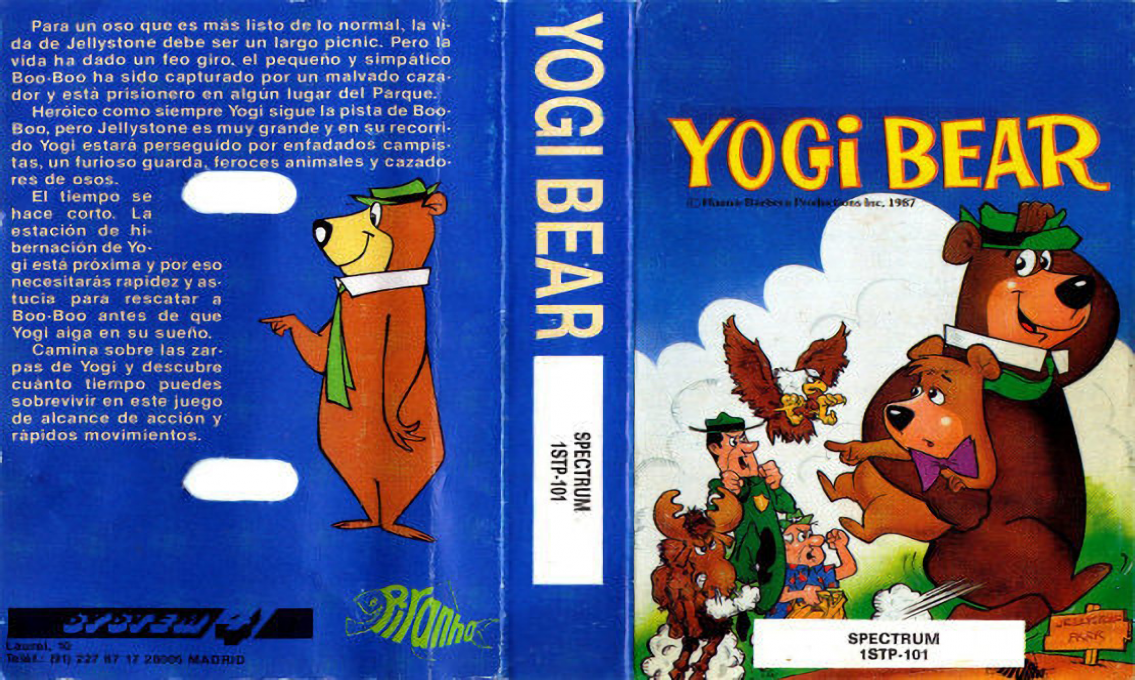 Yogi Bear — box-texture (SP)