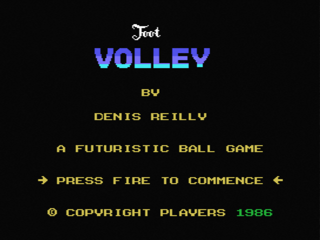 Foot Volley — sstitle (EU)