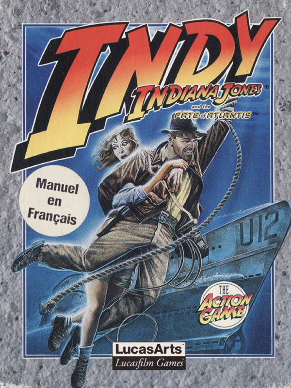 Indiana Jones and the Fate of Atlantis - The Action Game box art
