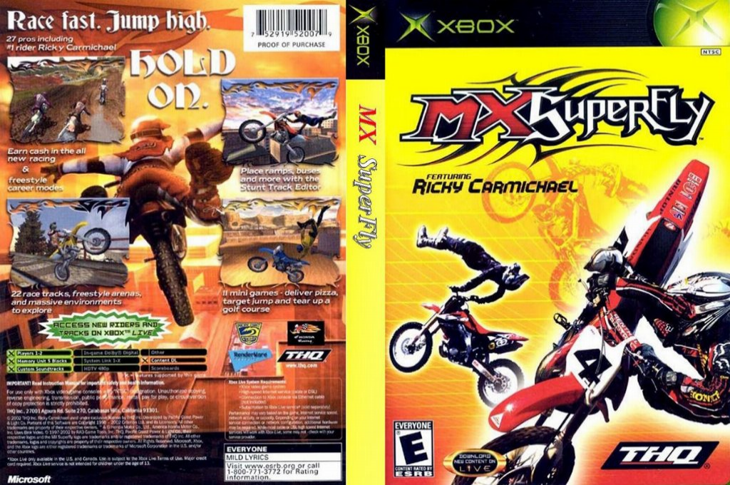 Mx Superfly Featuring Ricky Carmichael — box-texture (US)