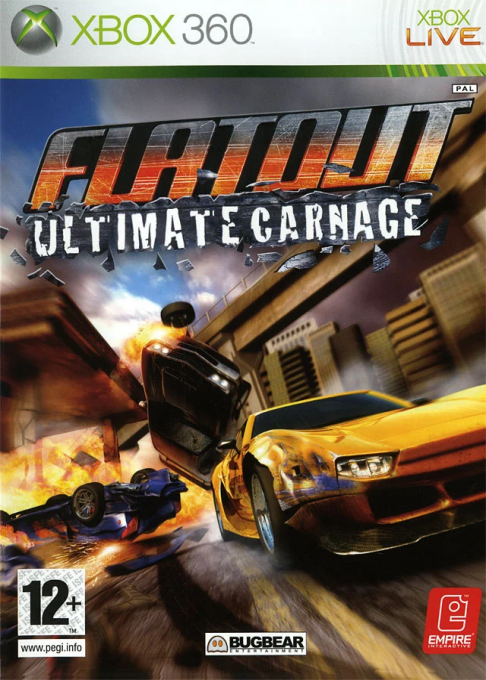FlatOut - Ultimate Carnage — box-2D (FR)