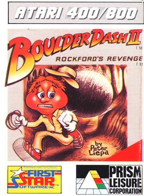 Boulder Dash 2 box art
