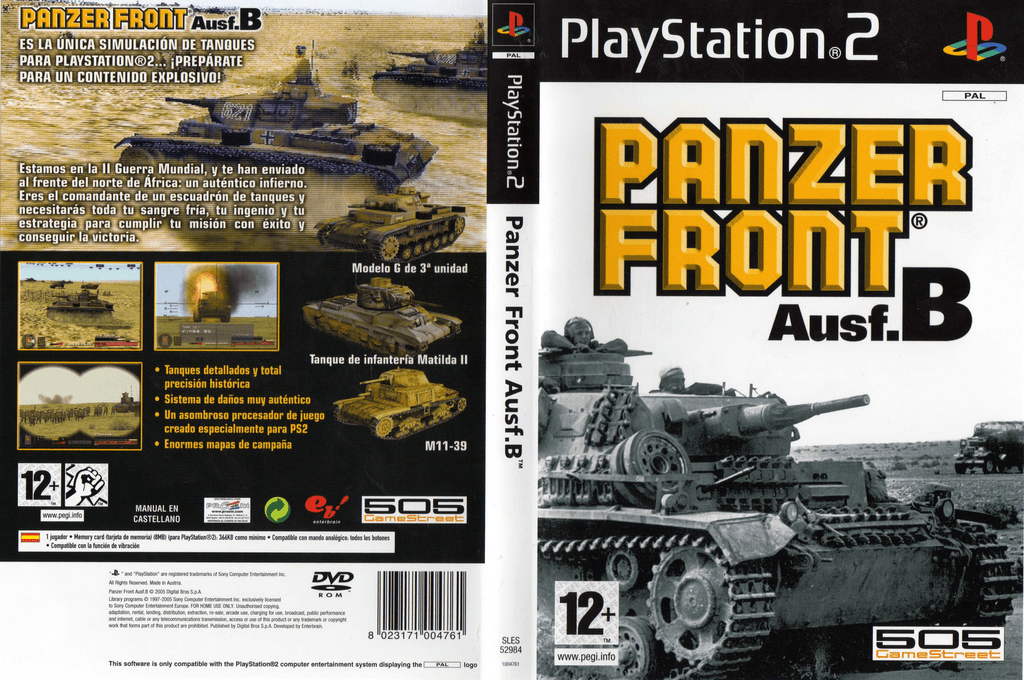 Panzer Front Ausf.b — box-texture (SP)