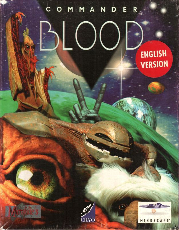 Commander Blood — box-2D (EU)