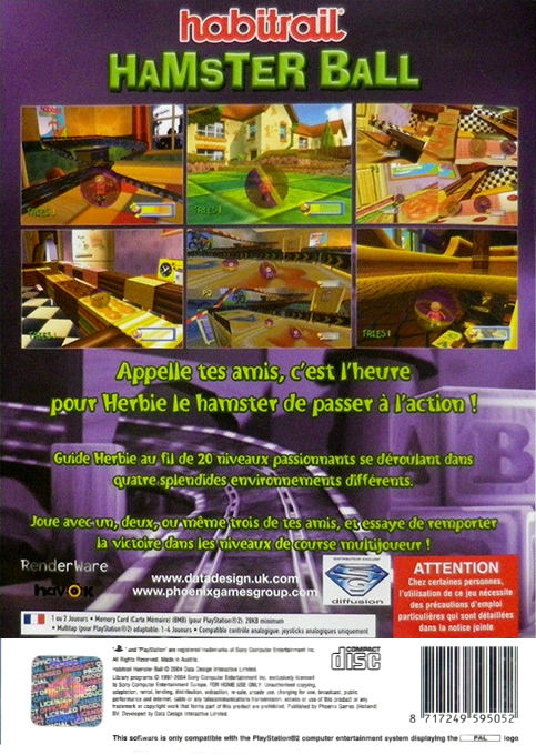 Habitrail Hamster Ballz — box-2D-back (FR)