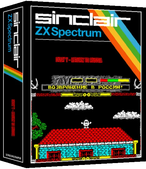 Dizzy X - Part 2 - Return to Russia — box-3D (SS)
