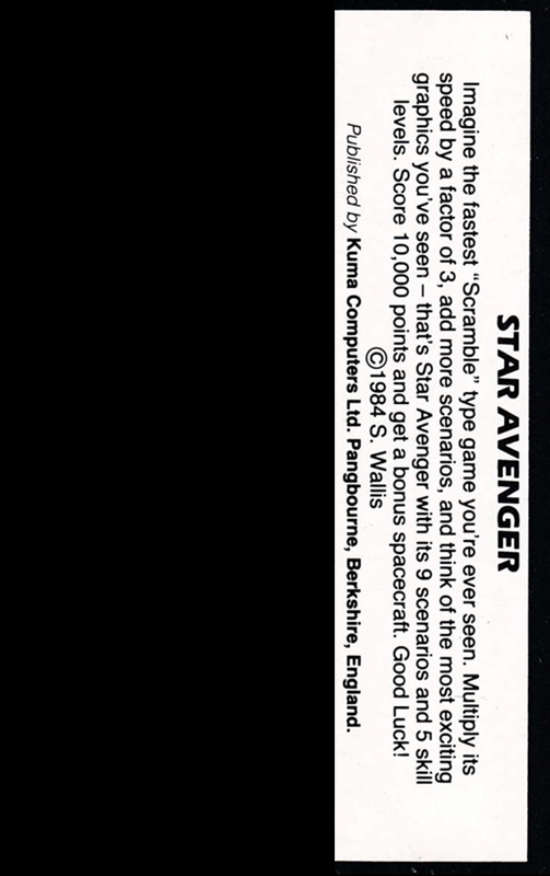 Star Avenger — box-2D-back (EU)