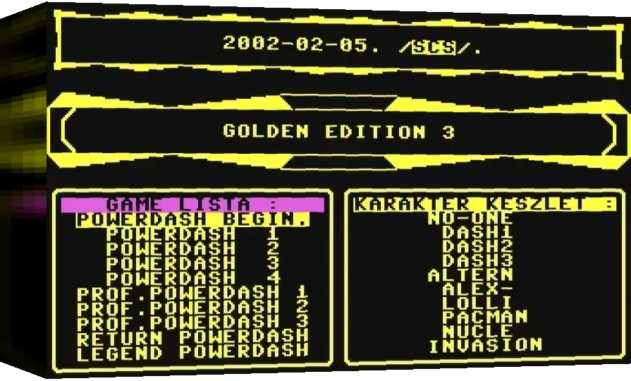 Golden Edition 03 — box-3D (WOR)