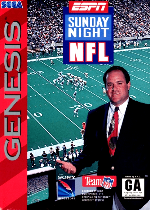 Espn Sunday Night Nfl box art