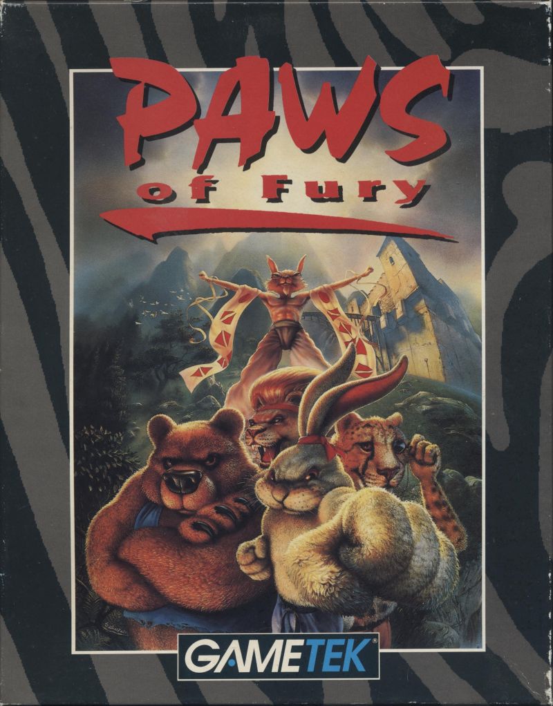 Brutal - Paws Of Fury — box-2D (DE)