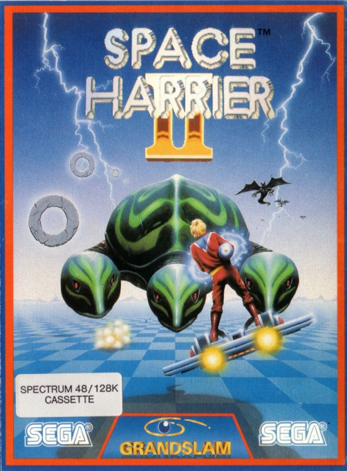 Space Harrier 2 box art
