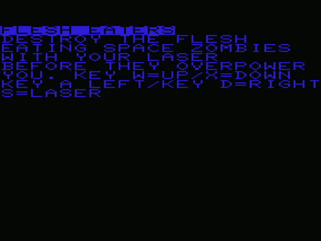 Flesh Eaters — sstitle (WOR)