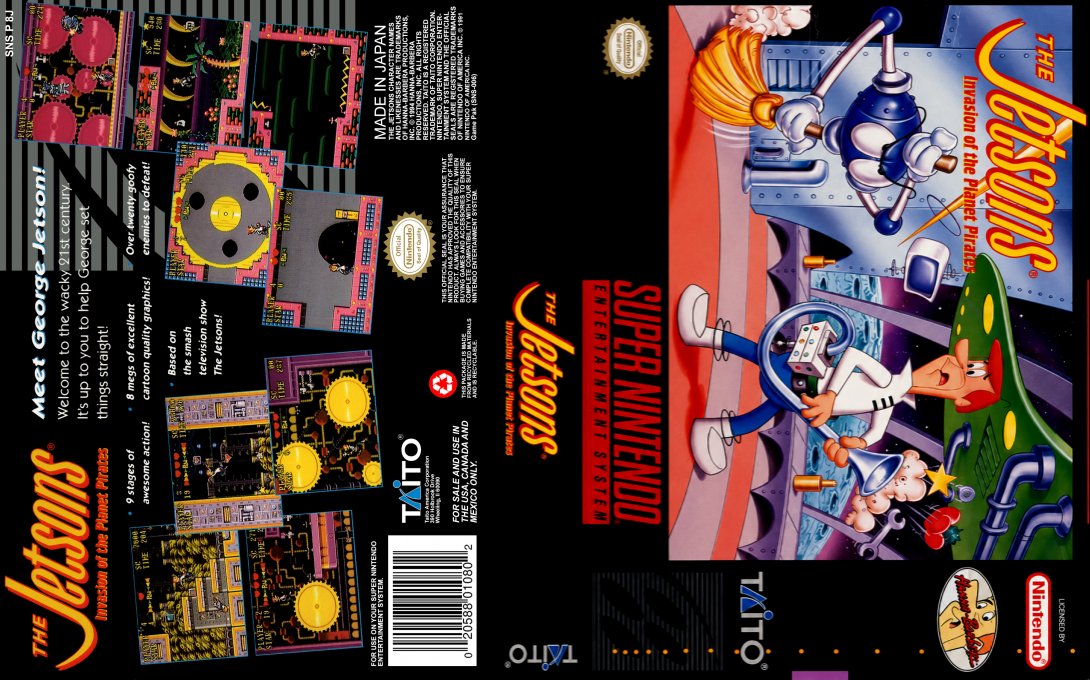 Jetsons - Invasion Of The Planet Pirates, The — box-texture (US)