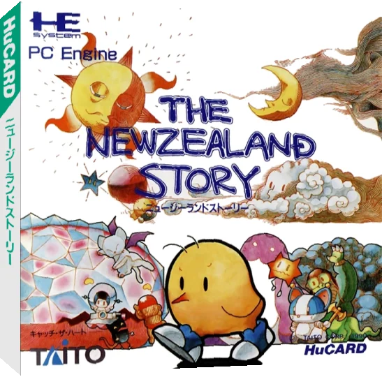 NewZealand Story, The — box-3D (JP)