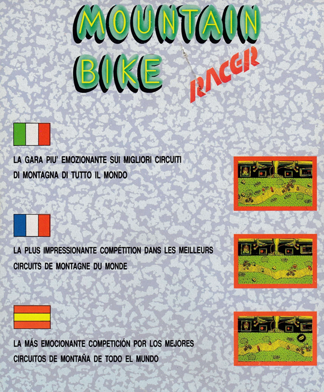 Mountain Bike Racer — box-2D-back (EU)