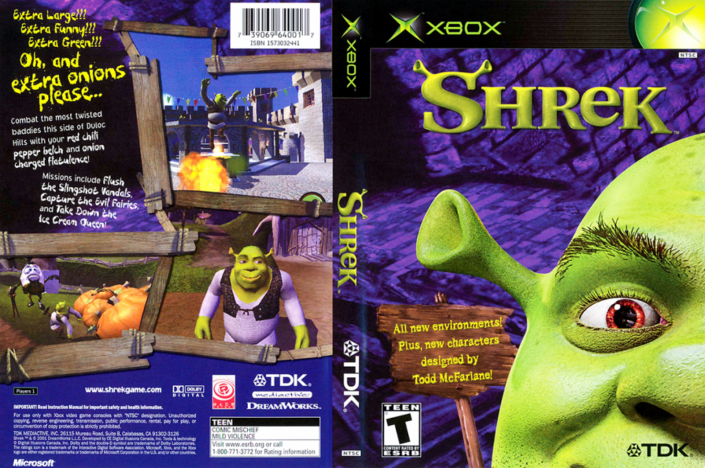 Shrek — box-texture (US)