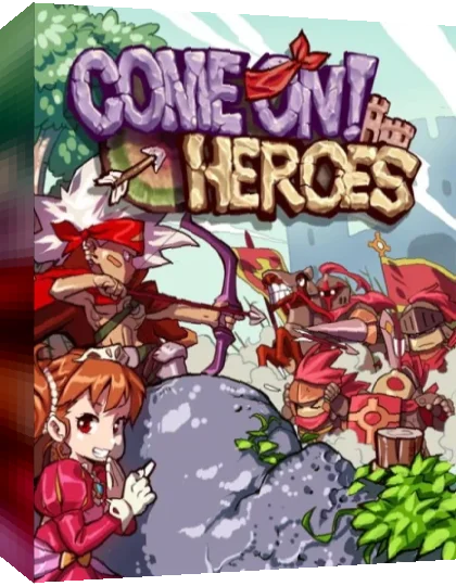 Come On! Heroes — box-3D (WOR)