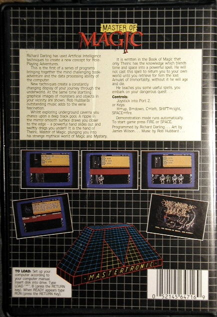 The Master of Magic — box-2D-back (CA)
