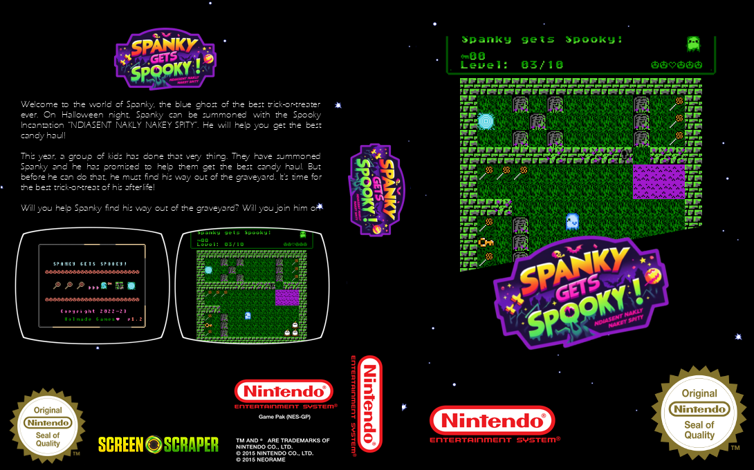 Spanky Gets Spooky! — box-texture (SS)