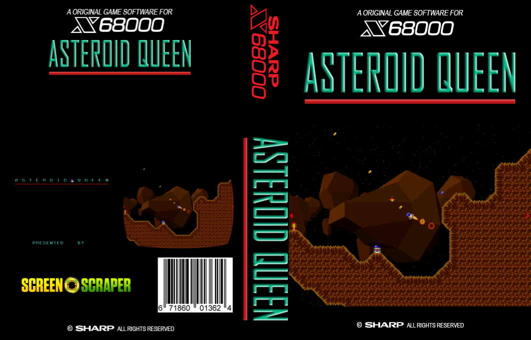 Asteroid Queen — box-texture (SS)