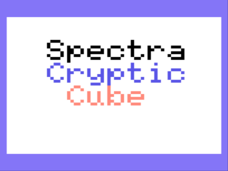 Spectra Cryptic Cube — sstitle (WOR)