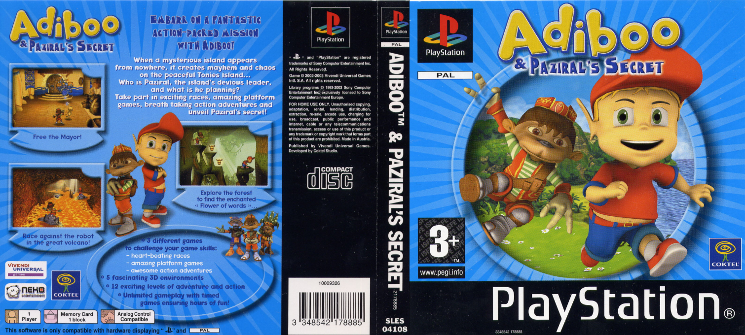 Adiboo & Paziral's Secret — box-texture (EU)