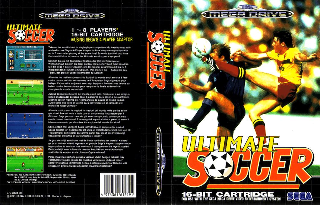 Ultimate Soccer — box-texture (EU)