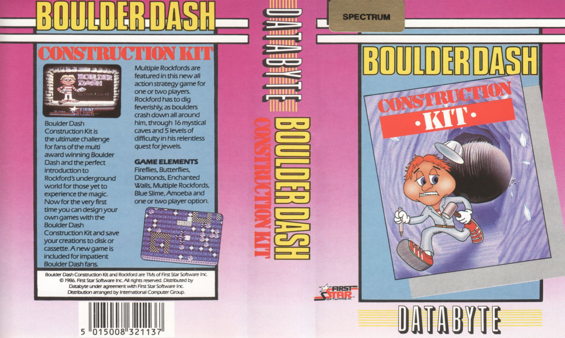 Boulder Dash Construction Kit — box-texture (EU)
