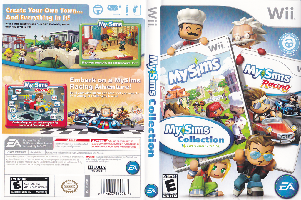 MySims Collection — box-texture (US)