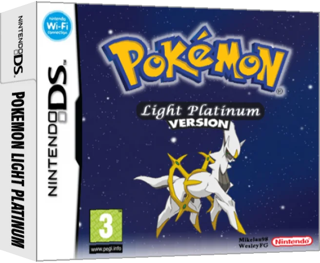 Pokemon Light Platinum — box-3D (WOR)