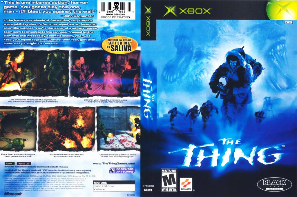 Thing, The — box-texture (US)