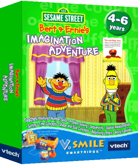 Bert And Ernie's Imagination Adventure — box-3D (US)
