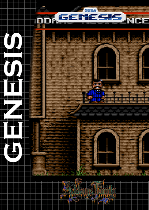 Addams Family, The — box-2D (SS)