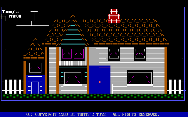Tommy's Manor box art